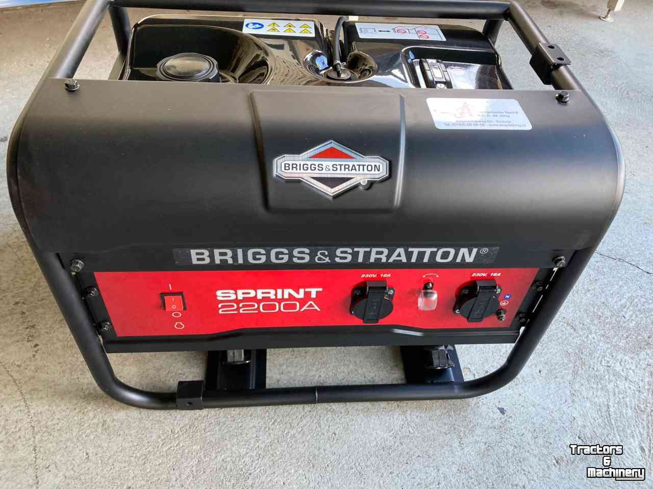 Stromaggregate Briggs en Stratton Sprint 2200 A