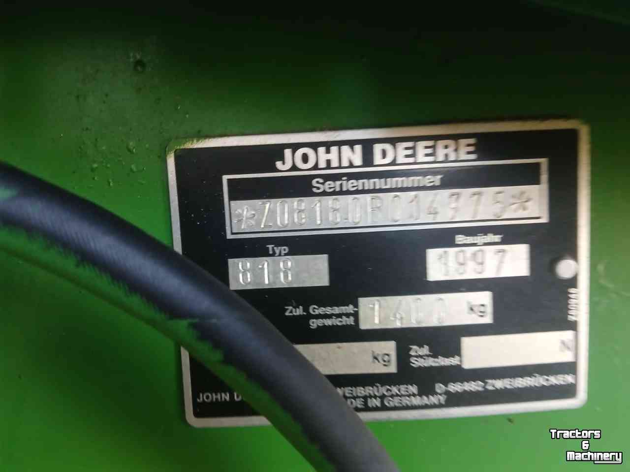Mähdrescher John Deere 2066