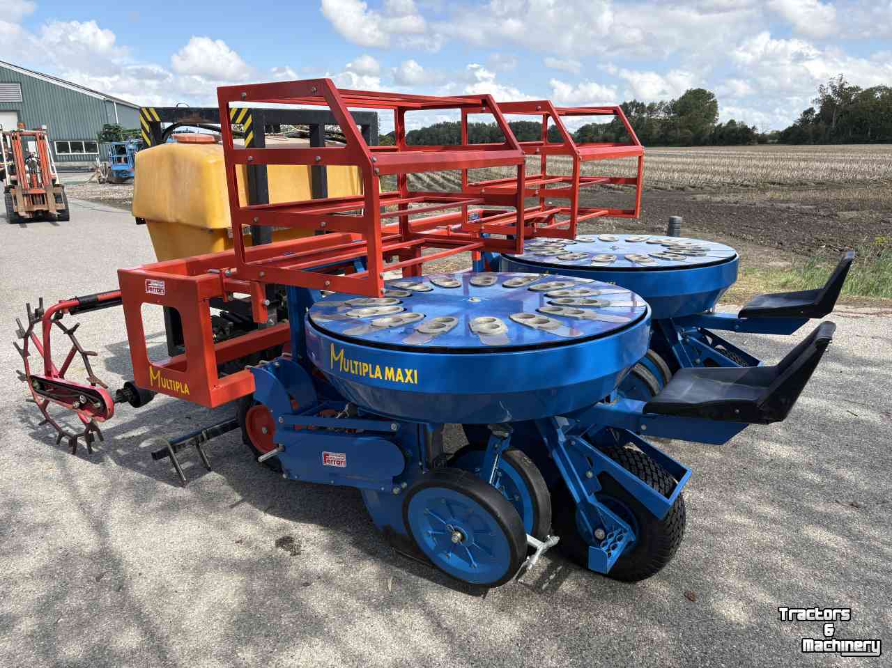 Pflanzmaschine Ferrari Multipla Maxi 4x75cm met plantspacing control
