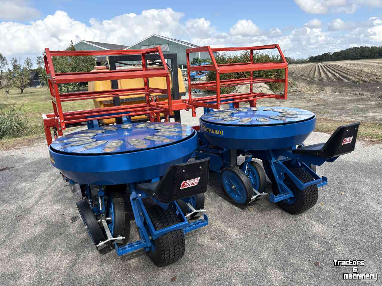 Pflanzmaschine Ferrari Multipla Maxi 4x75cm met plantspacing control