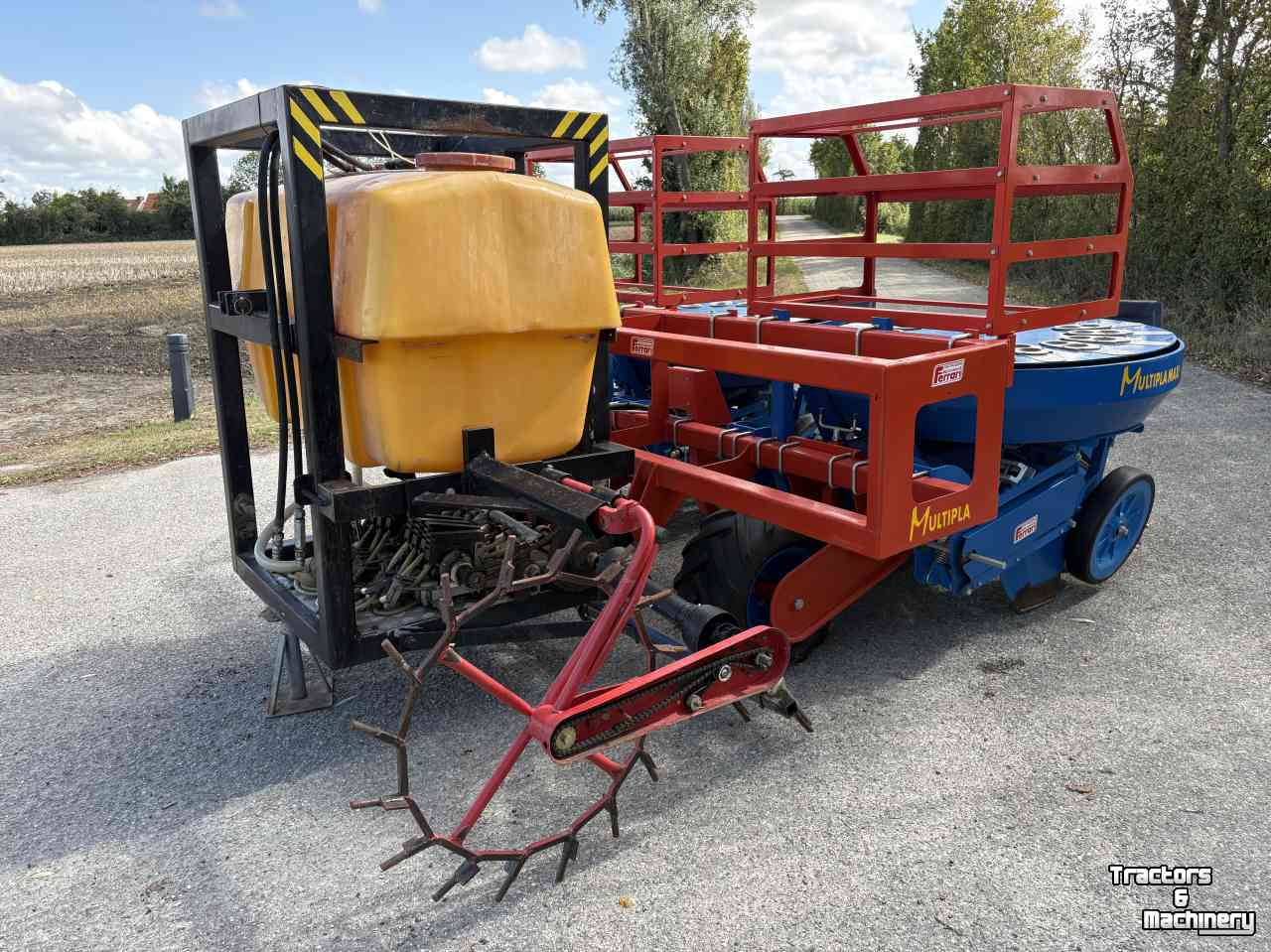 Pflanzmaschine Ferrari Multipla Maxi 4x75cm met plantspacing control