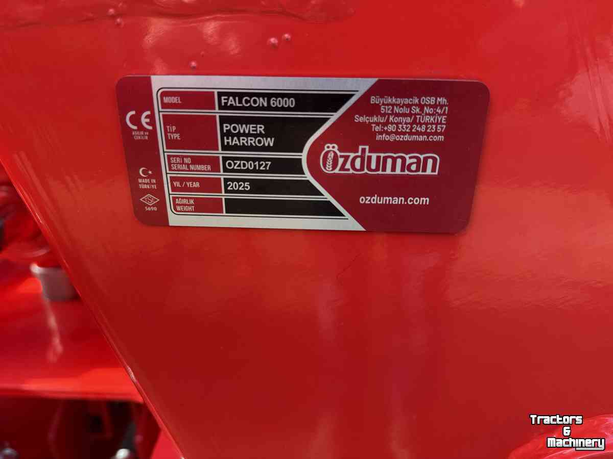 Kreiselegge  Ozduman Fslcon XL 6000