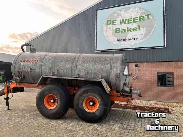 Gülletankwagen / Güllefässer Kaweco tandemas tank 10.000 ltr