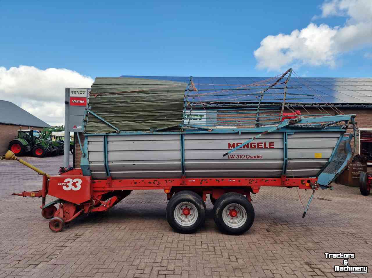 Lade- und Dosierwagen Mengele LW310 QUADRO