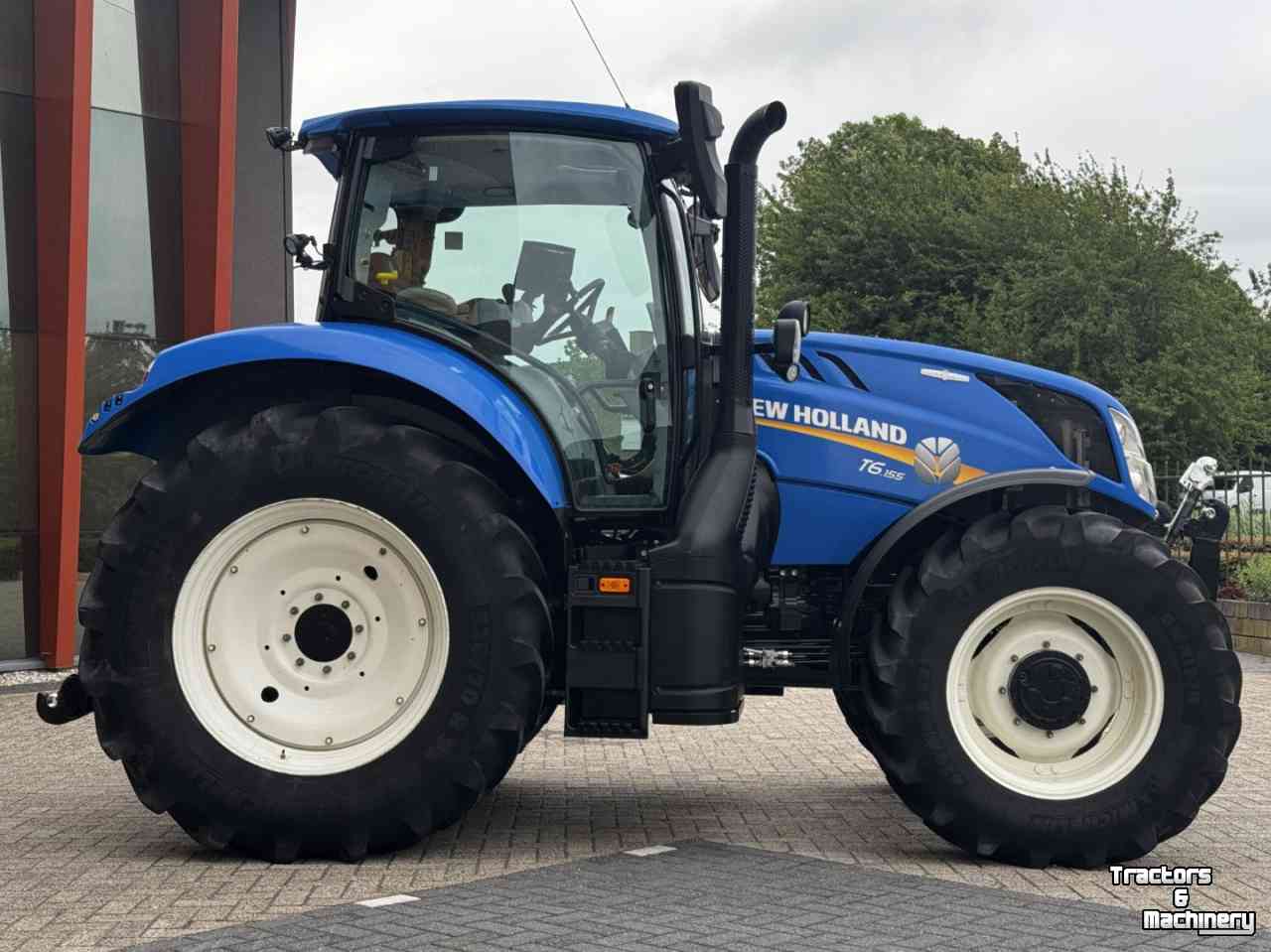 Schlepper / Traktor New Holland T6.155AC vario 40km Stage V  Fronthef vol geveerd 2091u