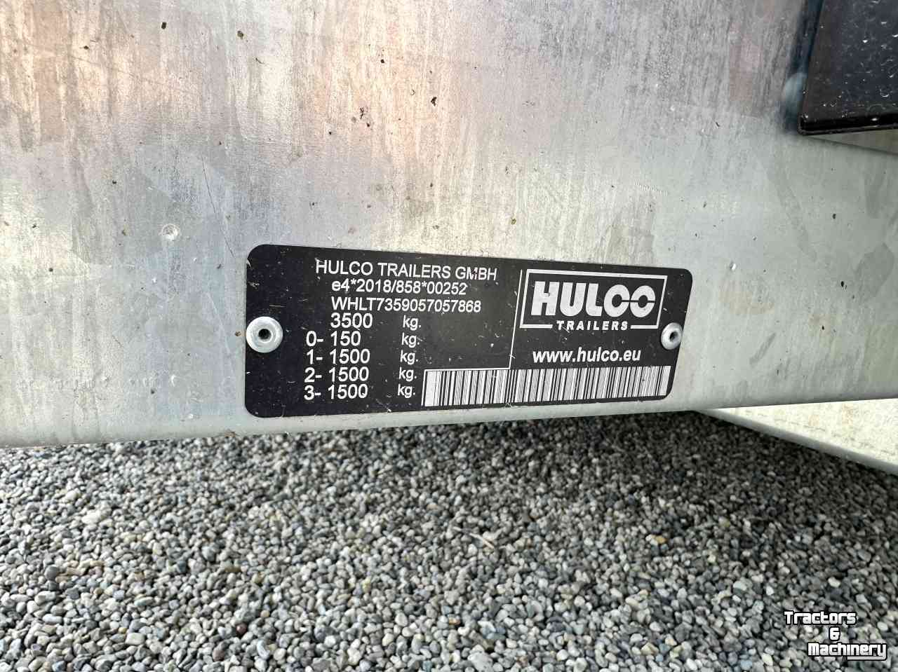 Autoanhänger bis 3500 Kg Hulco Hulco