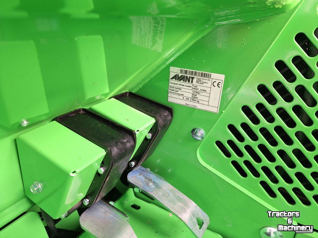 Radlader Avant E527 TDL elektrische minilader