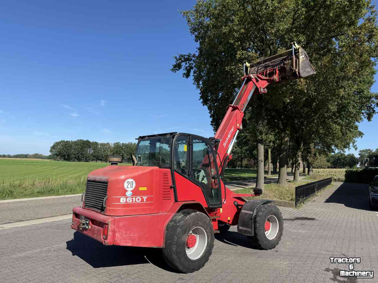 Teleskopradlader Schäffer 8610T telelader