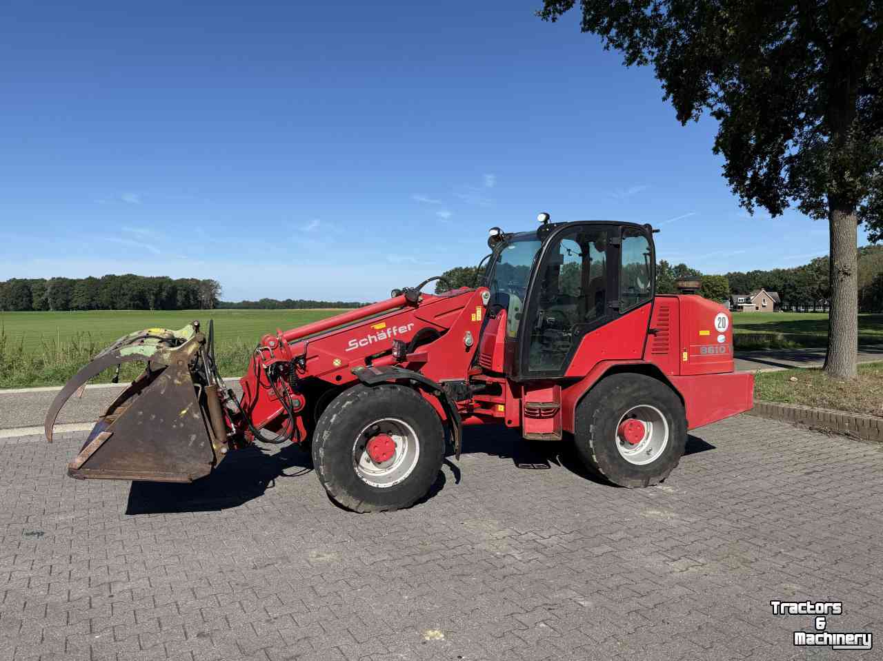 Teleskopradlader Schäffer 8610T telelader