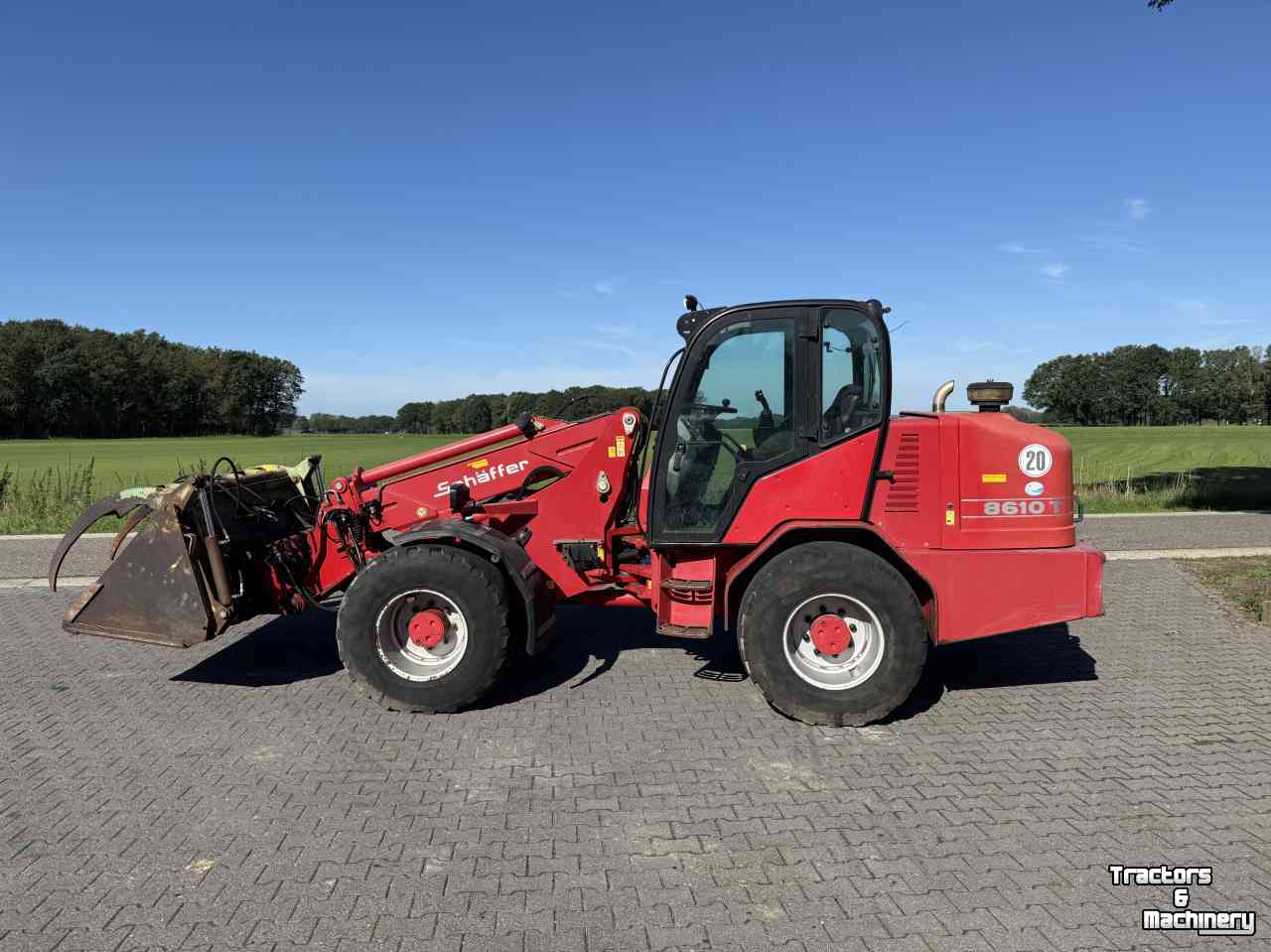 Teleskopradlader Schäffer 8610T telelader