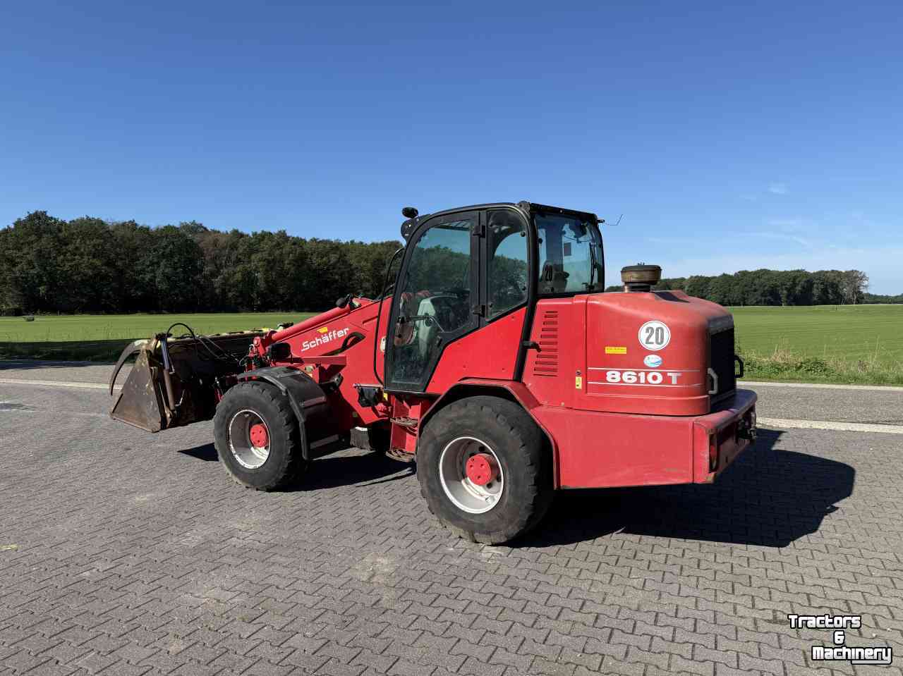 Teleskopradlader Schäffer 8610T telelader