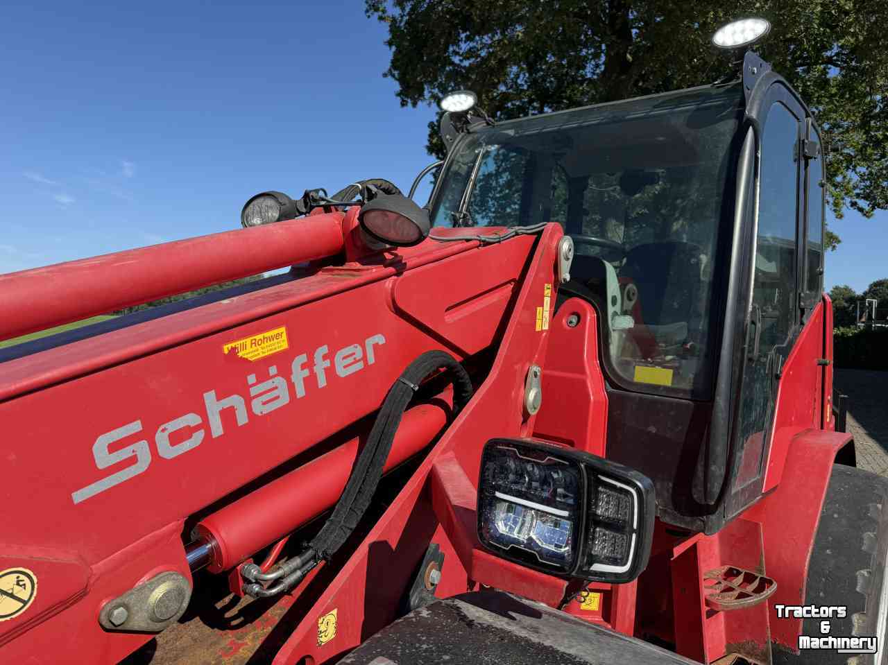 Teleskopradlader Schäffer 8610T telelader