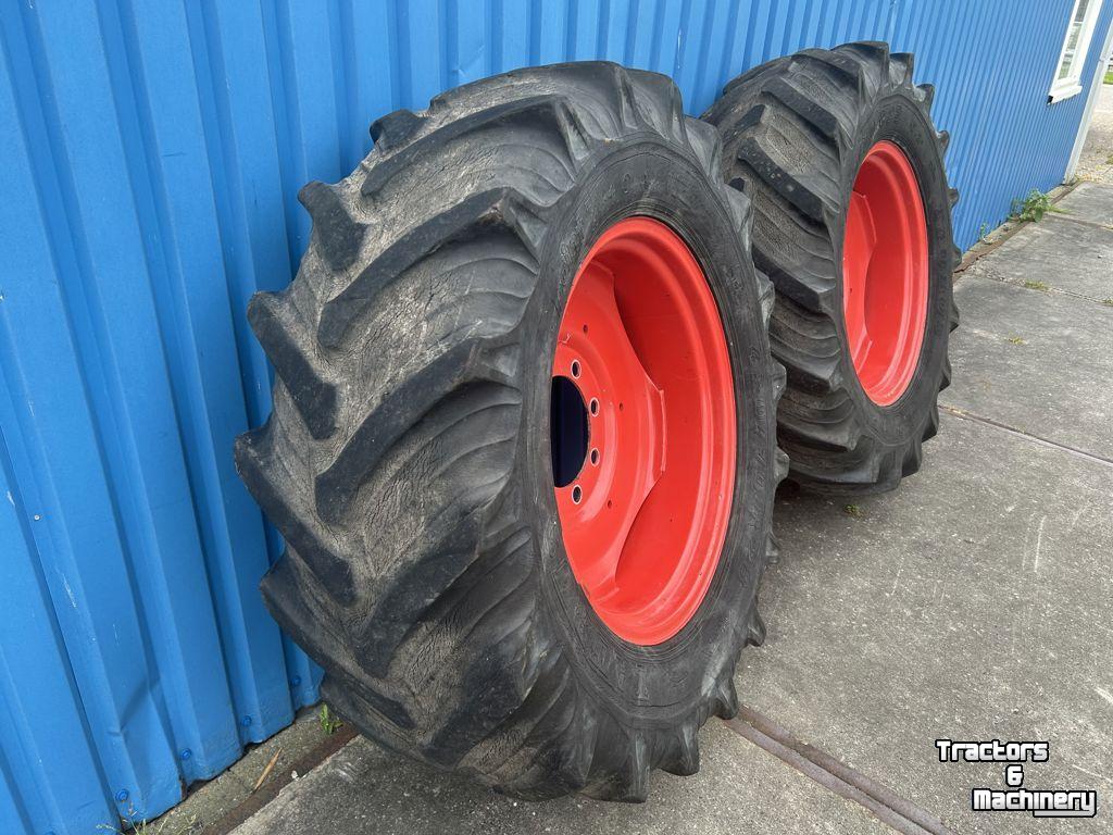 Räder, Reifen, Felgen & Distanzringe Fendt TAURUS 420/70R28 op 8 gaats velgen