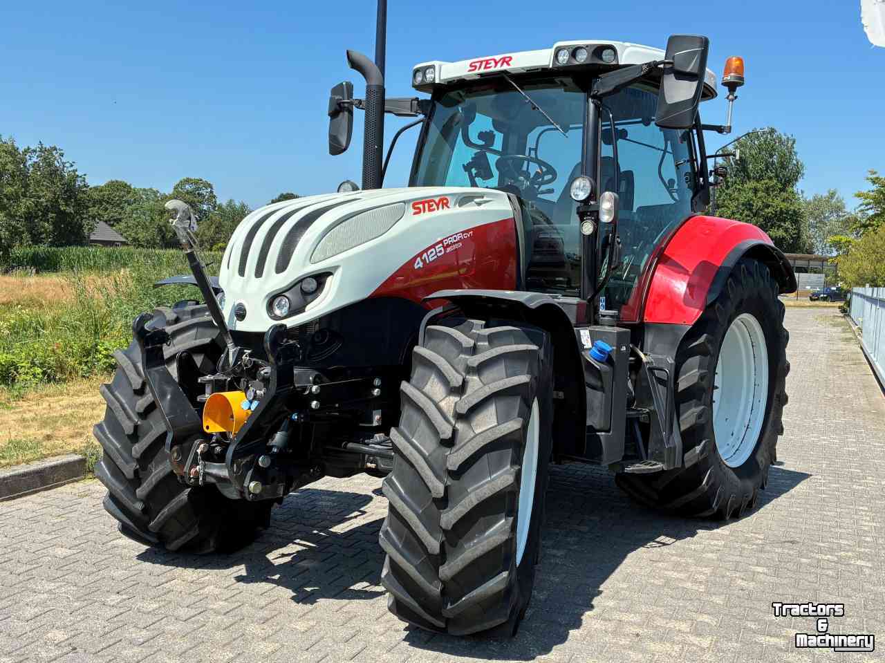 Schlepper / Traktor Steyr Profi 4125 CVT Ecotec + RTK GPS