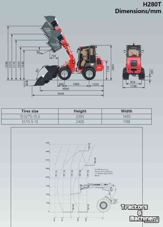 Teleskopradlader Heracles H280T