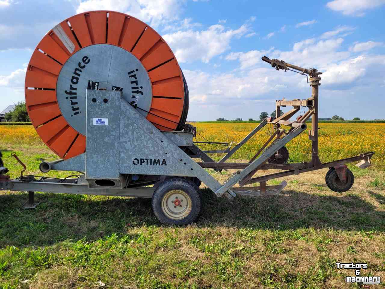 Beregnungsmaschine Irrifrance Beregeningshaspel optima 100-370