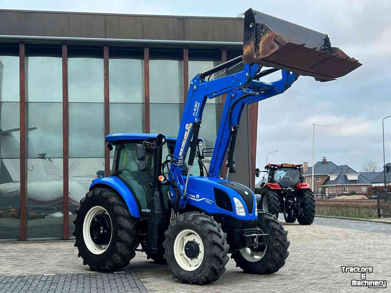 Schlepper / Traktoren New Holland TD5.90Power Shuttel met Lader FL4.20  Airco lucht