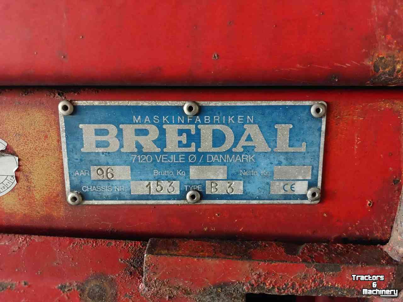 Kalkstreuer Bredal Bredal kalkstrooier / kunstmeststrooier
