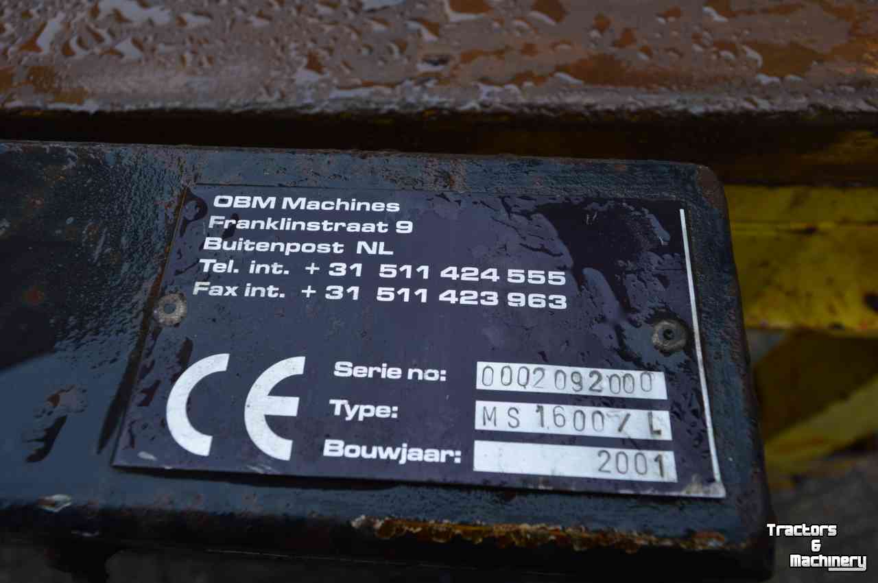 Schlegelmulchgeräte OBM ms 1600 l
