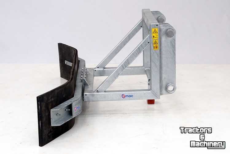 Sonstiges Landwirtschaftliche Transportmaschinen und Zubehör Qmac Rubber yard scraper hookup Schaeff 833-843-853