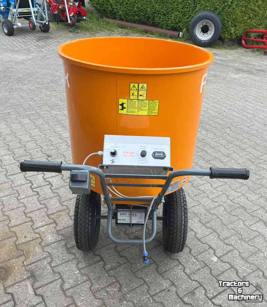 Sägemehl Streuer für Liegeboxen Flingk SE 250 elektrische zaagselstrooier diversen