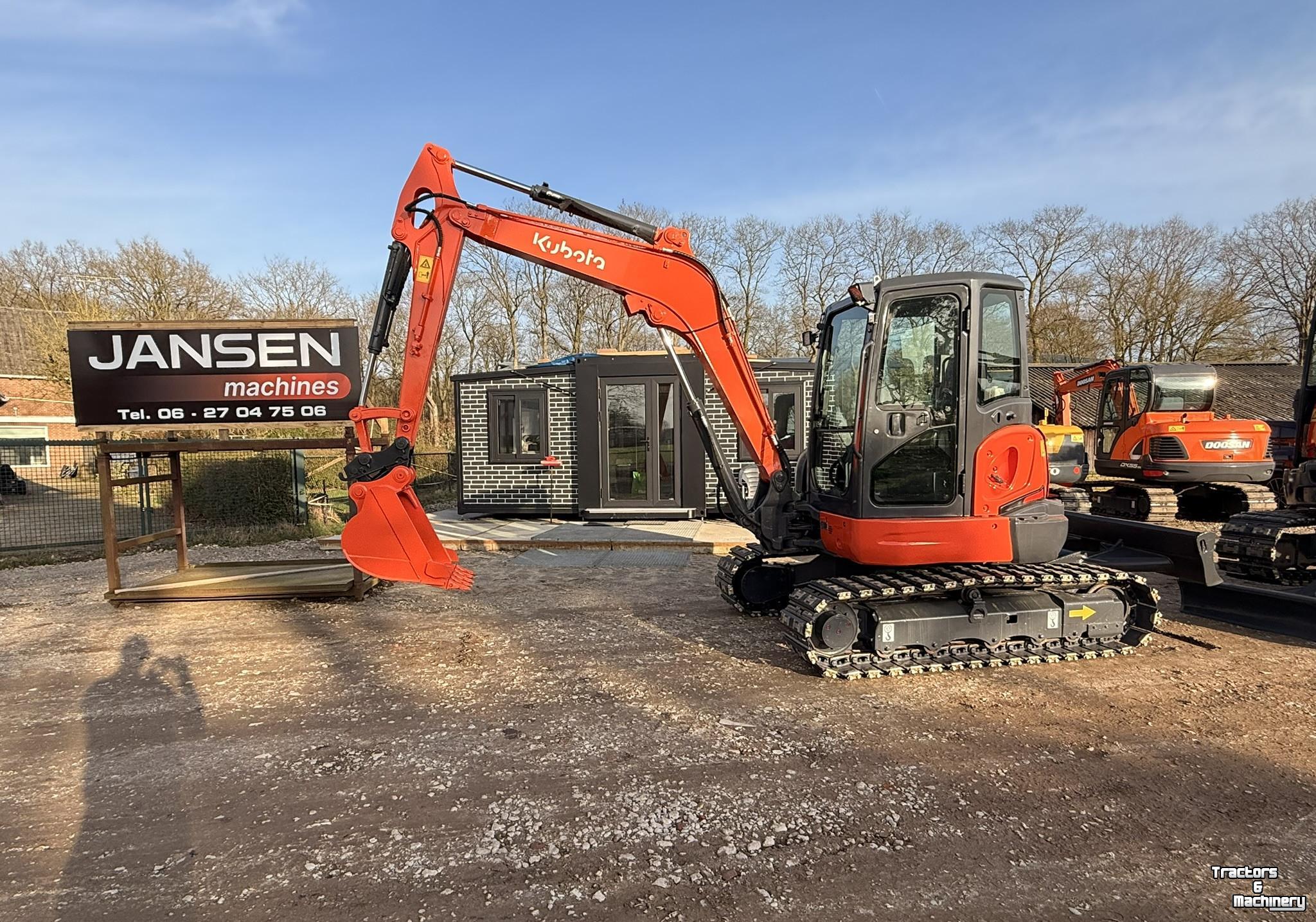 Bagger / Baggermaschine Kubota KX163-5 Midigraafmachine