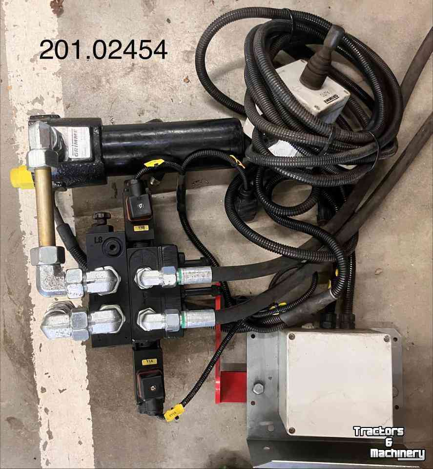 Bodenfräse Grimme Freesbesturing