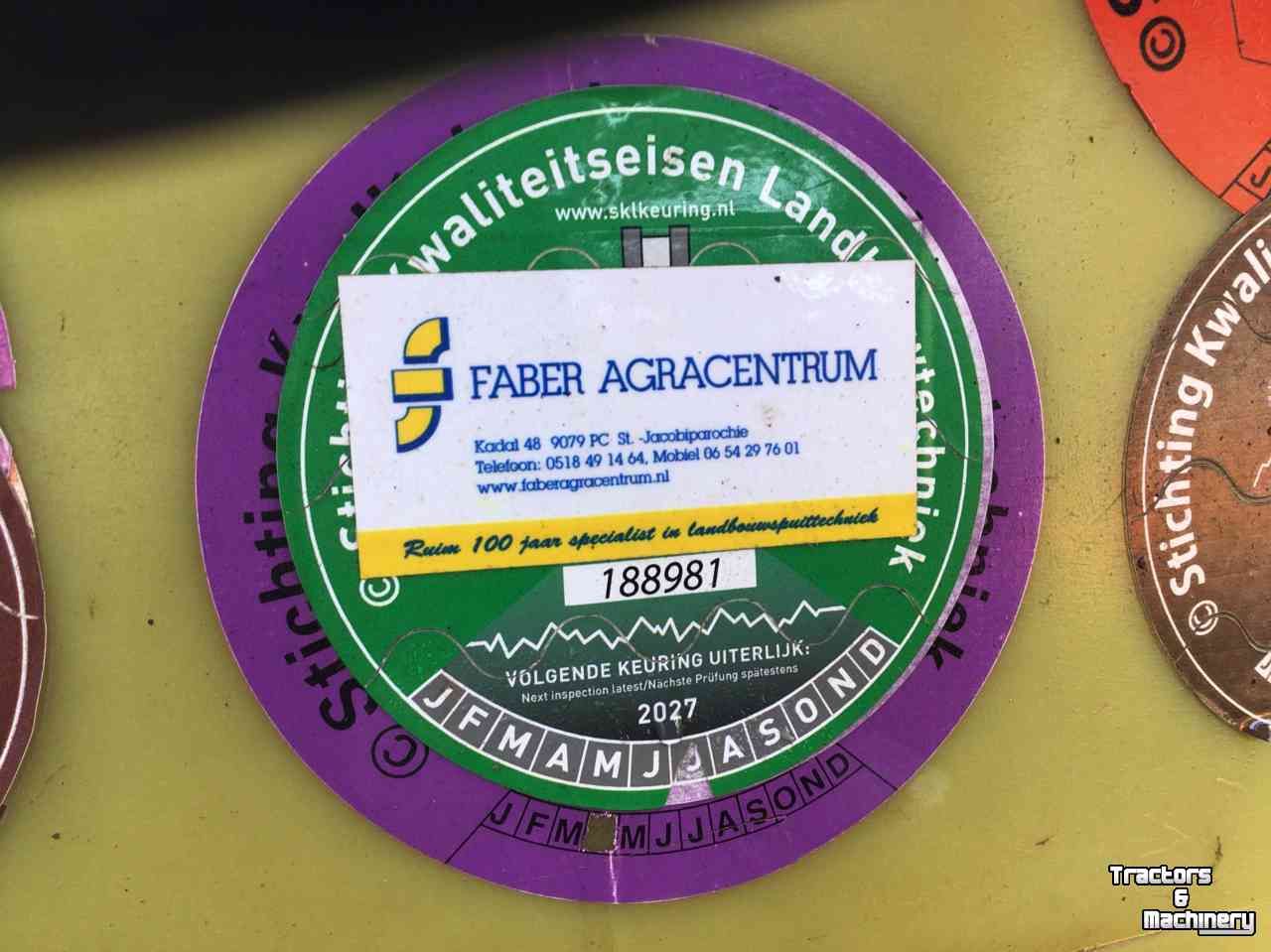 Anbaufeldspritze Douven P 80 21