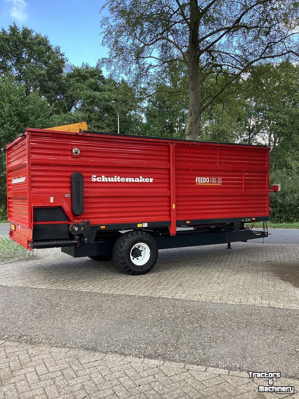 Futterverteilwagen / Futterdosierwagen Schuitemaker Feedo 100-20