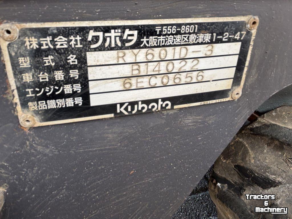 Raupe Muldenkipper Kubota RY601D-3