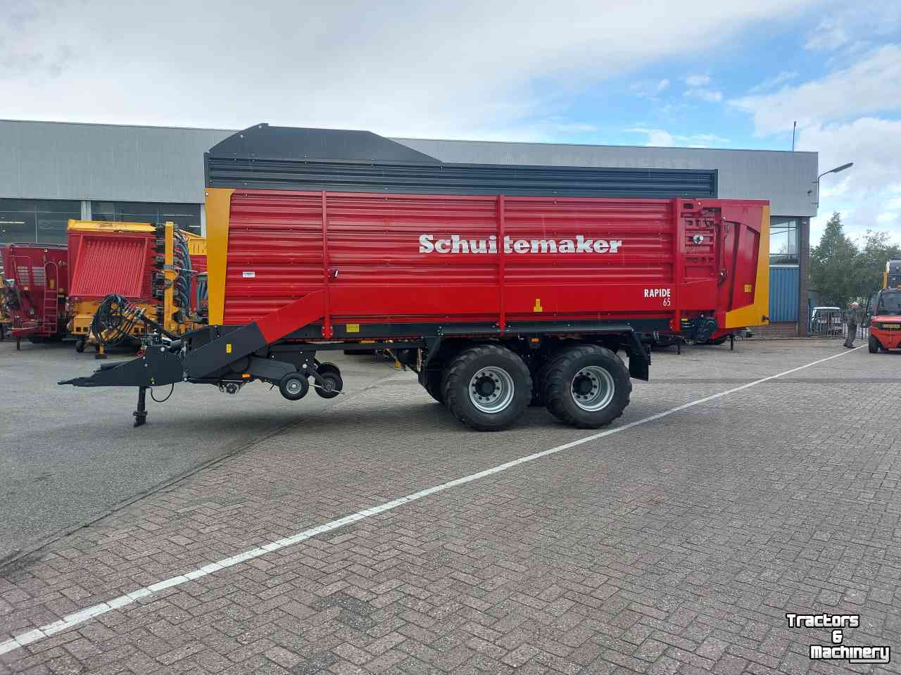 Lade- und Dosierwagen Schuitemaker Rapide 65W opraapwagen
