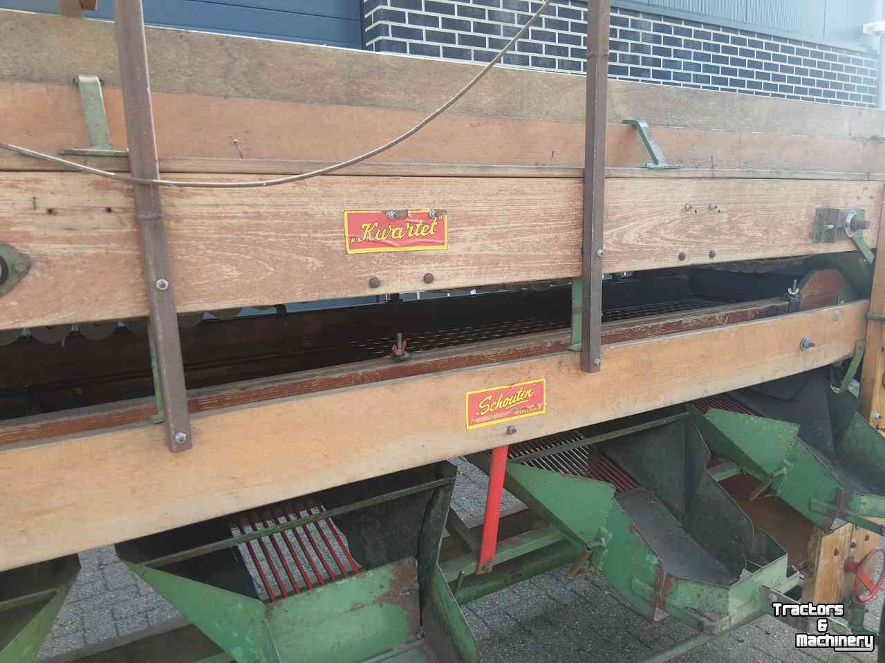 Sortiermaschine Schouten kwartet Aardappel sorteermachine
