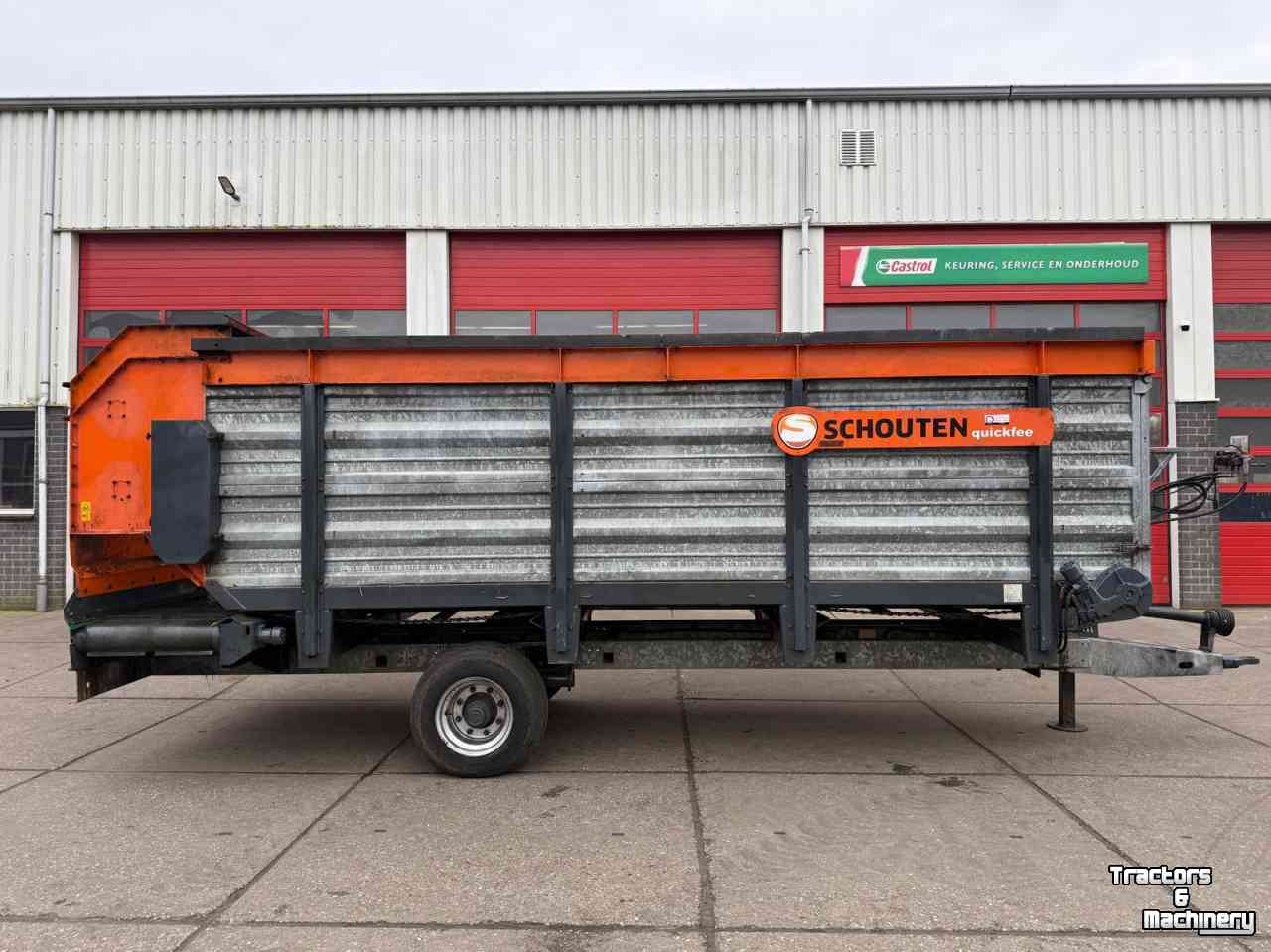 Futterverteilwagen / Futterdosierwagen Schouten VDW 210 + Weeginrichting