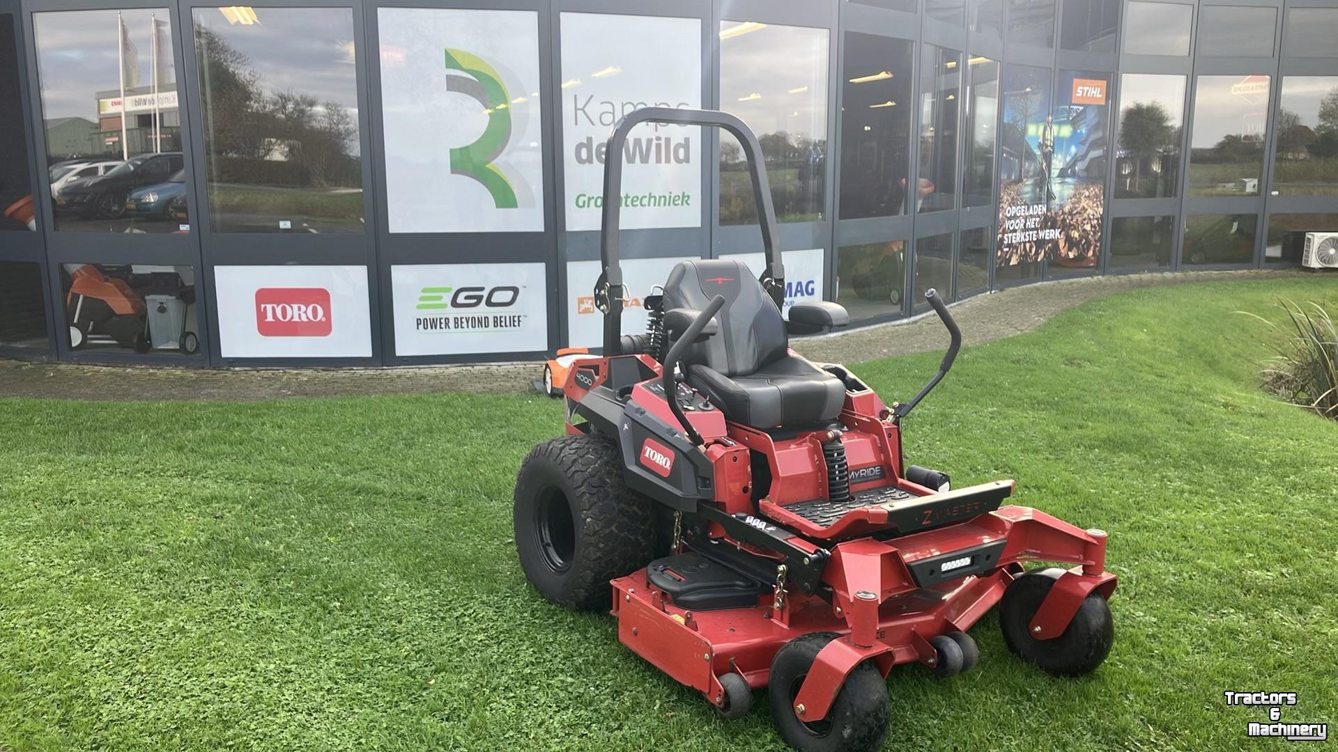 Aufsitzrasenmäher Toro Z master 4000