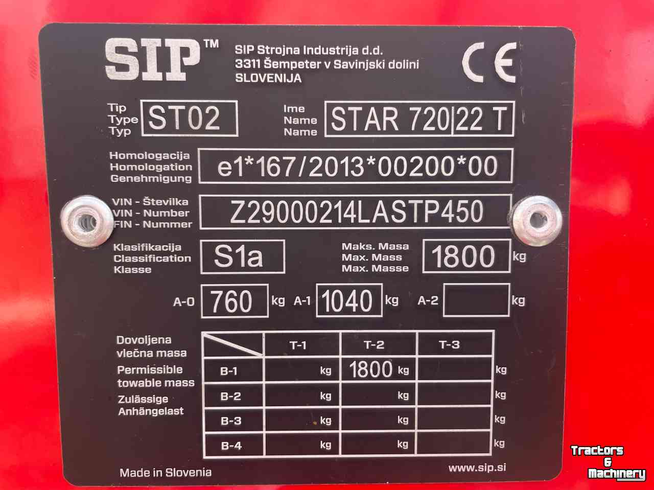 Schwader Sip Star 720/22T hark