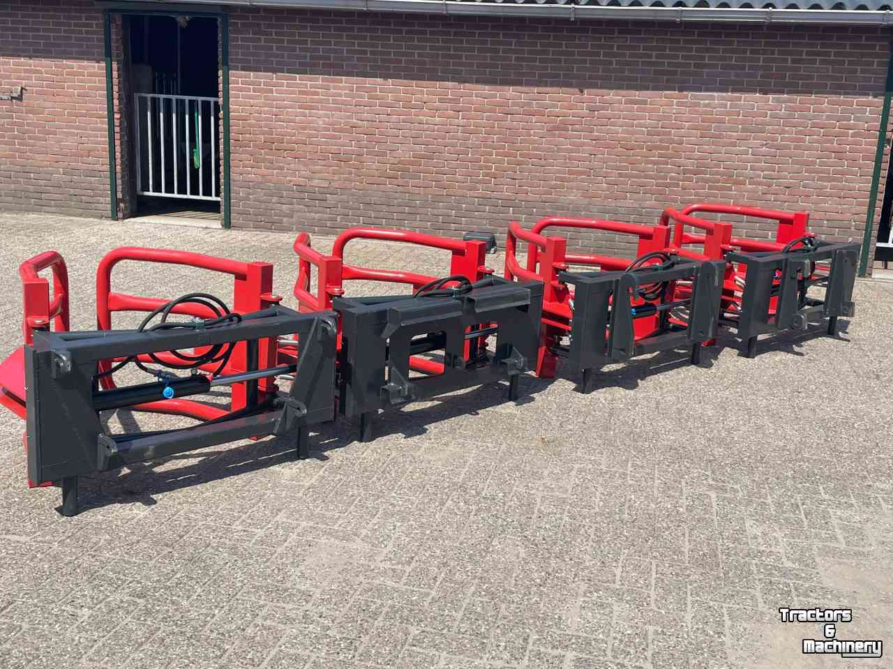 Ballengreifer  Ronde balenklem diverse aansluitingen