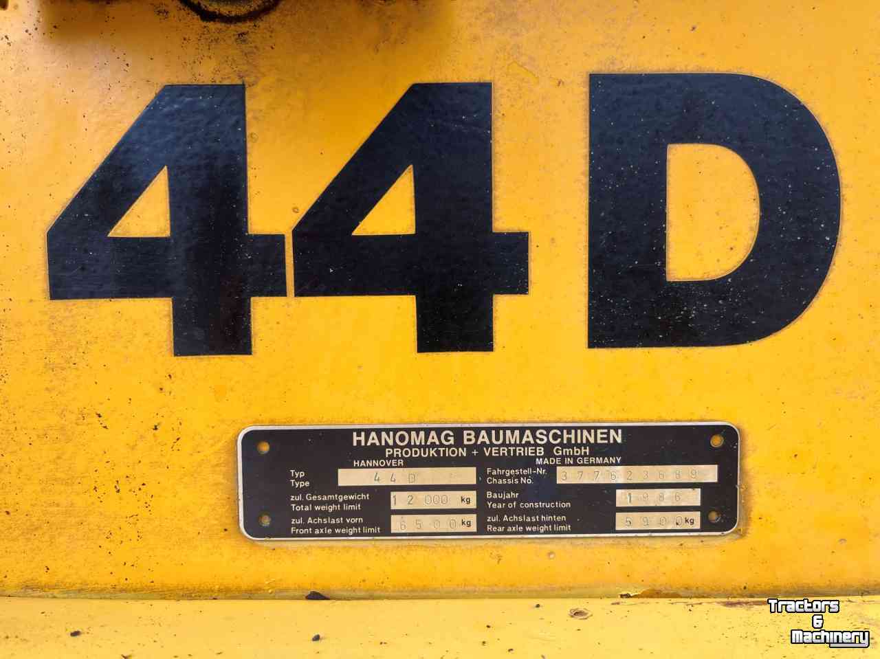 Radlader Hanomag 44D