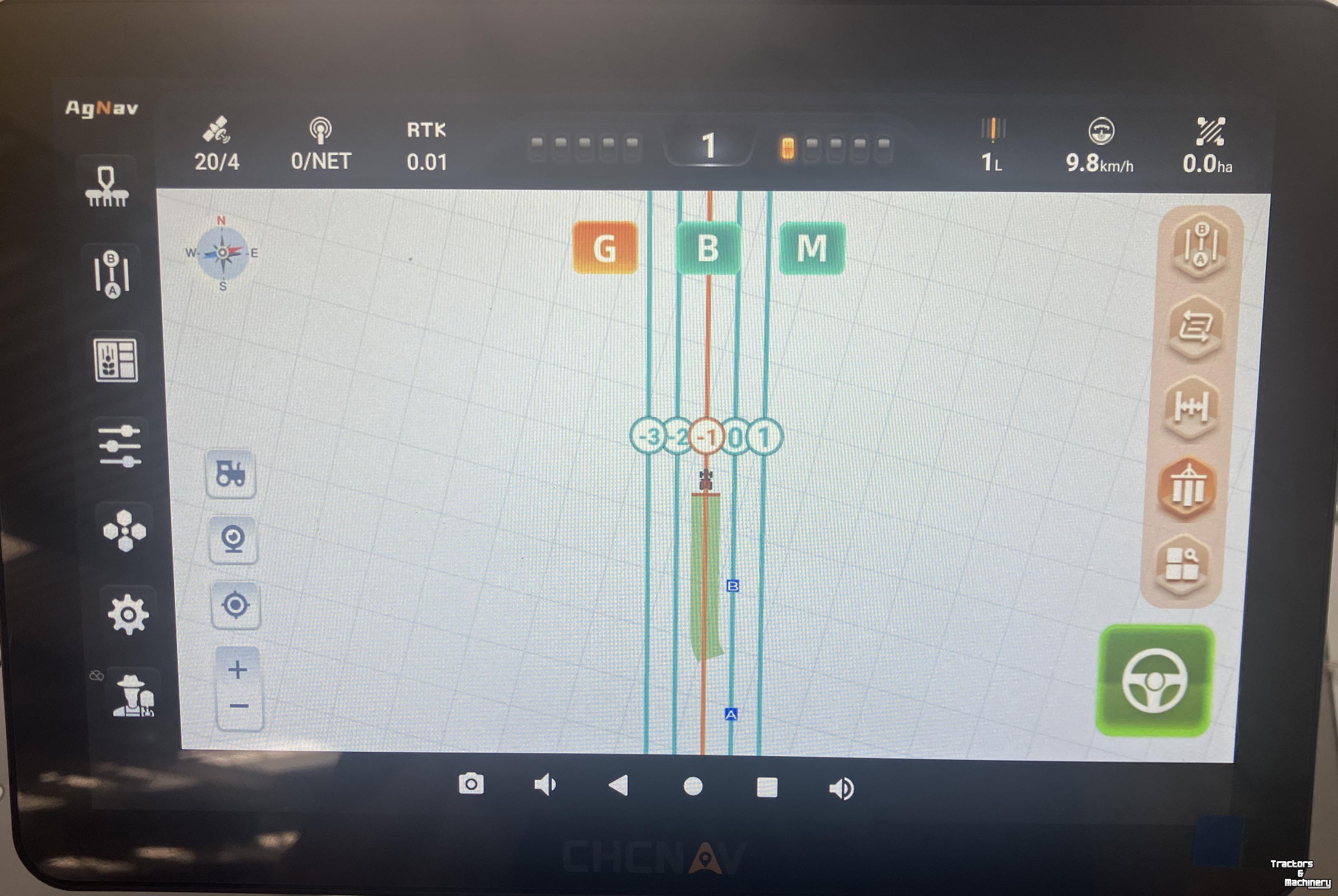 GPS Lenksystemen und Zubehör CHCnav NX610