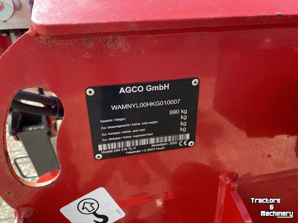 Mähwerk Massey Ferguson MF Achtermaaier DM 316 TL-V