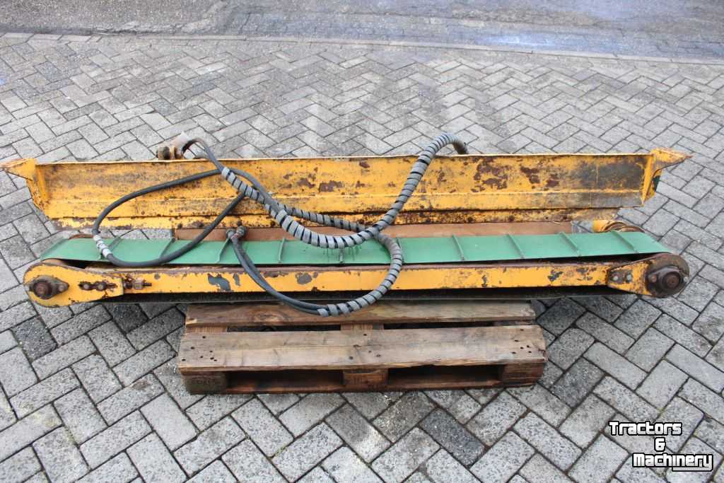 Schlegelmulchgeräte Herder 225 cm transportband Förderband conveyor belt
