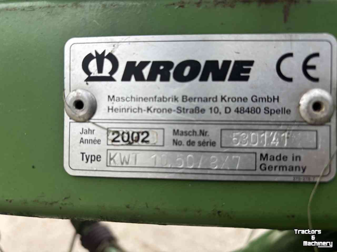 Kreiselheuer Krone Kwt 10.50/8
