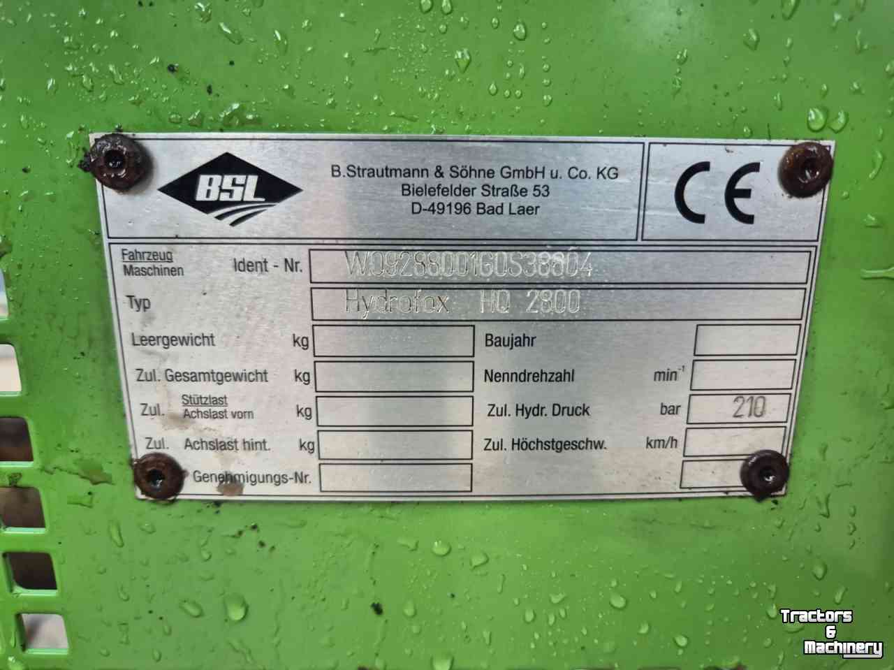 Siloblockschneider Strautmann HQ2800
