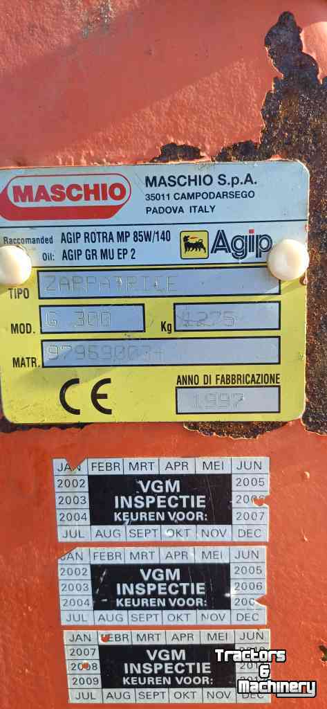 Bodenfräse Maschio G300 messenfrees