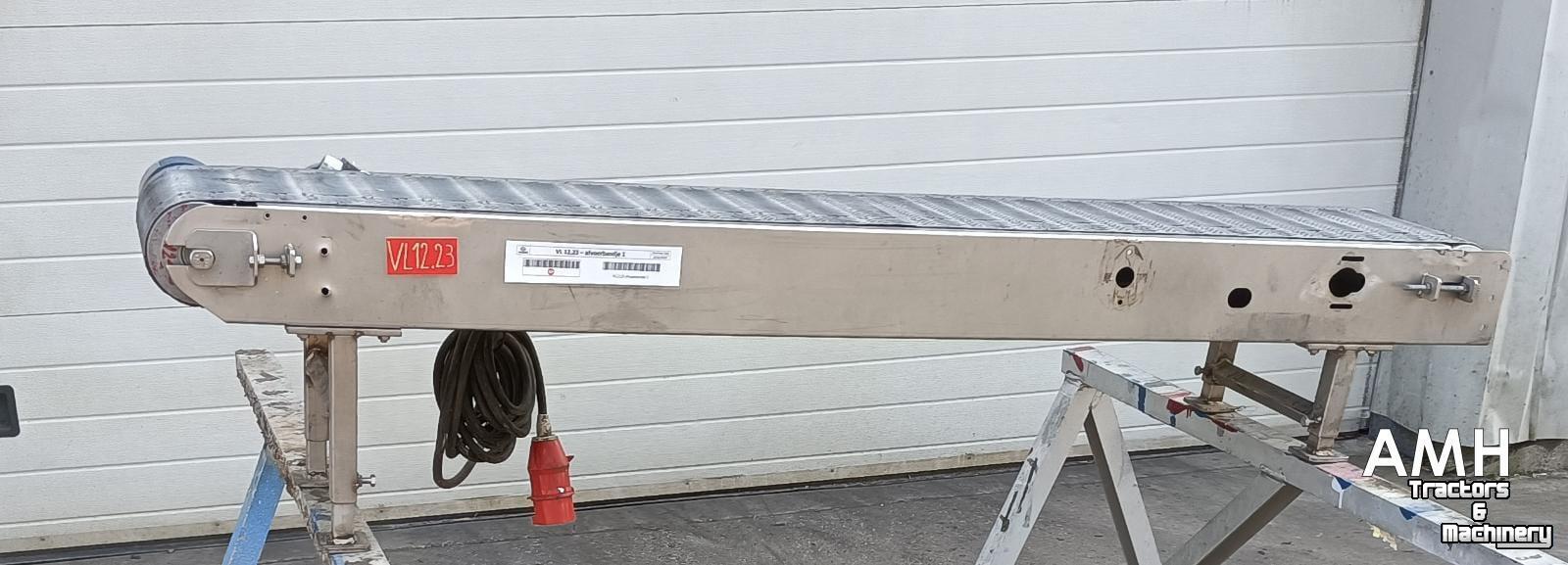 Steigförderband  Opvoerband 1750X250 OPVOERBAND ELEVATOR BELT FÖRDERBAND STEIGBAND