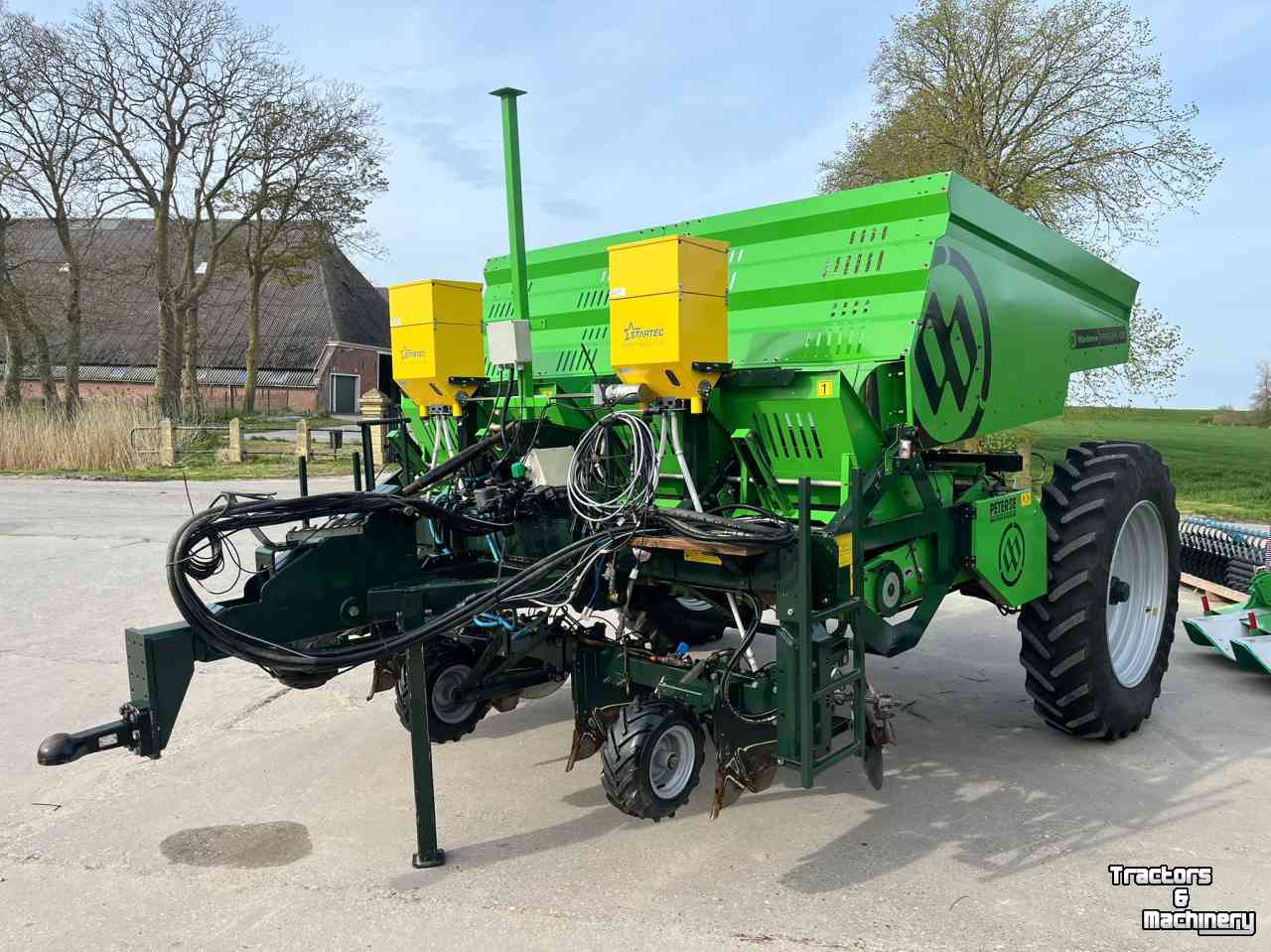 Kartoffellegemaschine Miedema MS4000 | Snarenbed | kiepbunker | Structural | dewulf