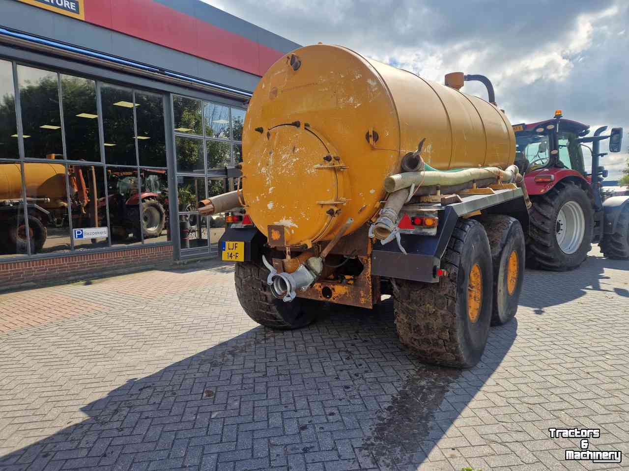 Transportbehälter / Wasserfässer Veenhuis 10.000L waterwagen/transportank