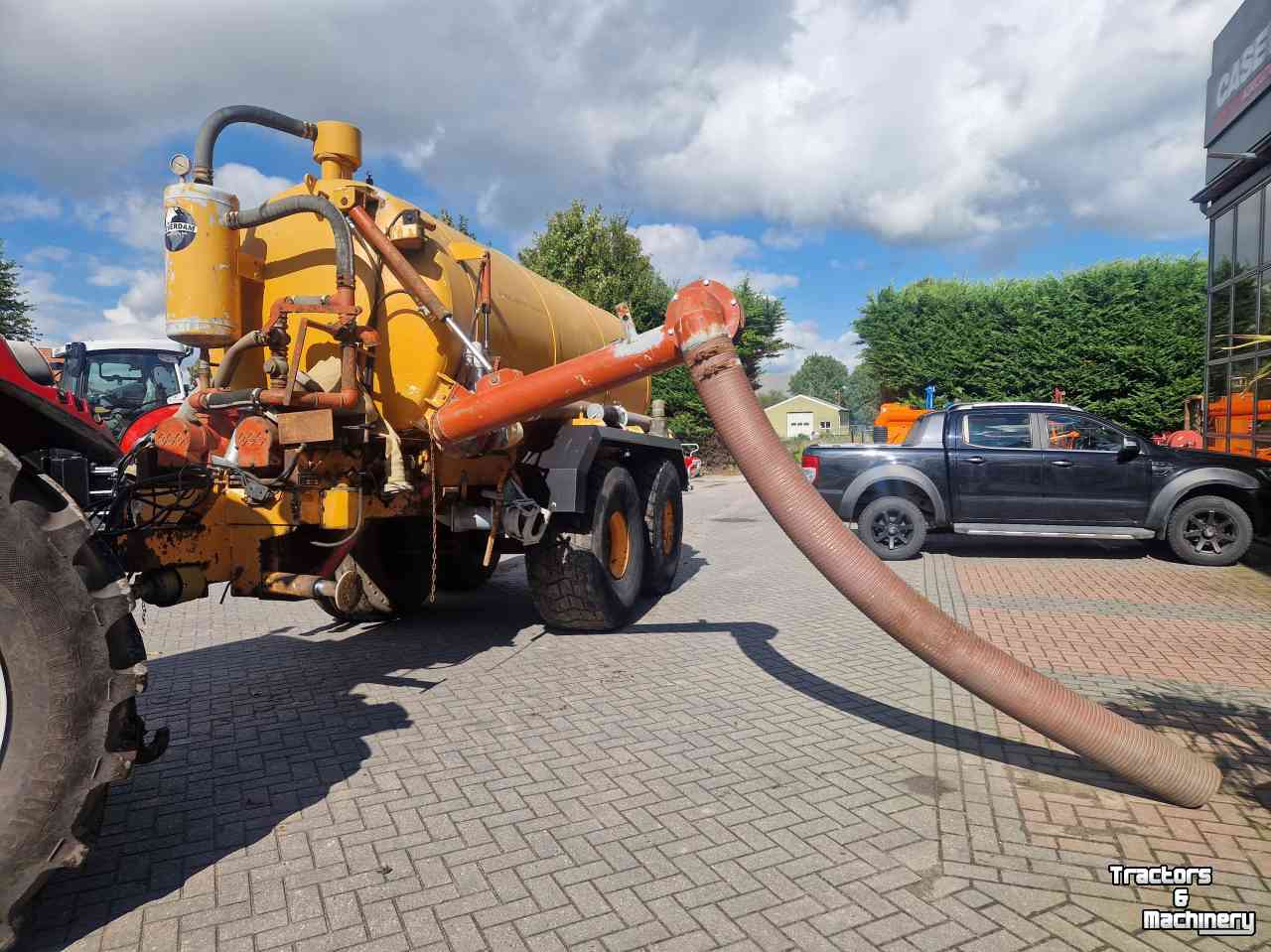 Transportbehälter / Wasserfässer Veenhuis 10.000L waterwagen/transportank