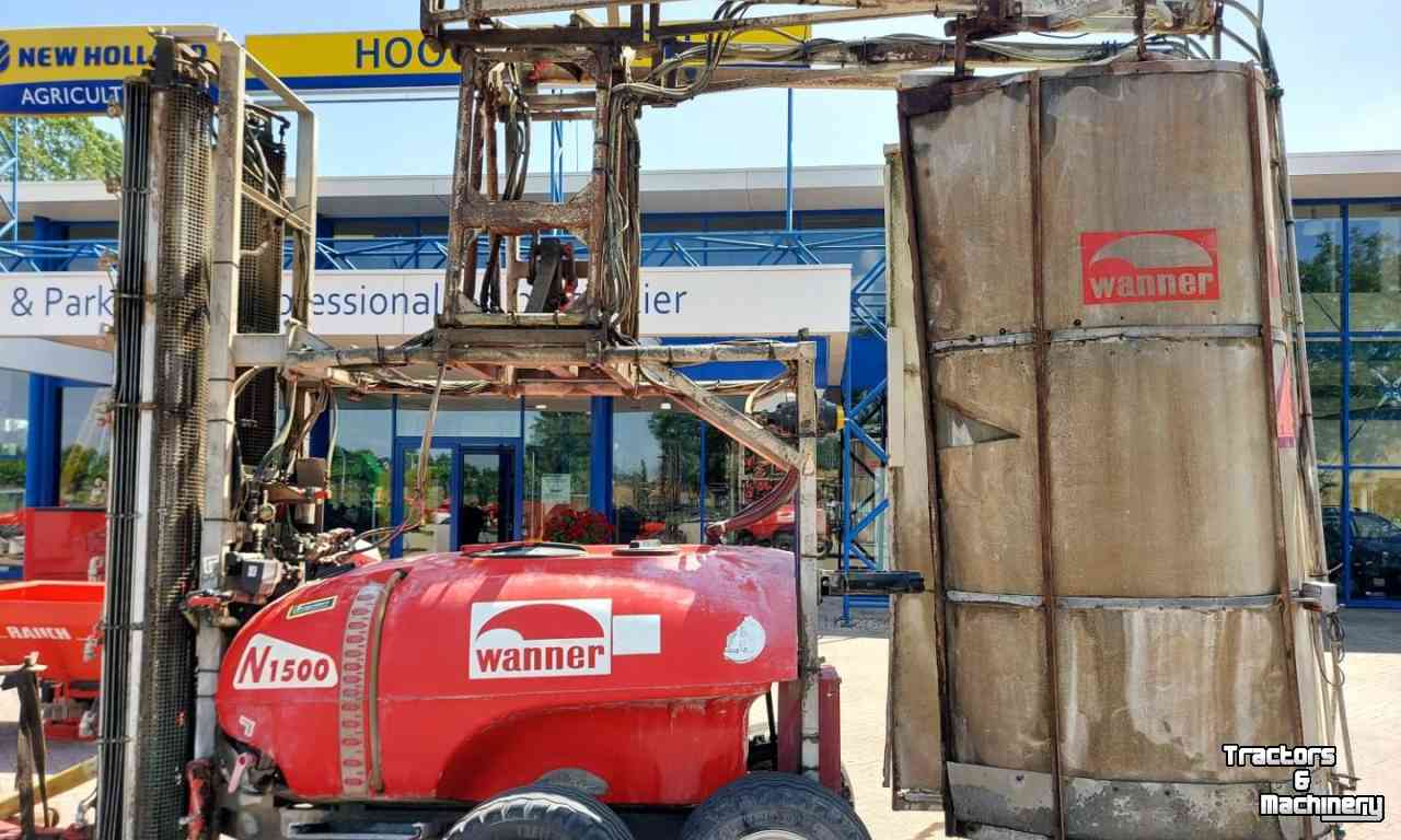 Obst und Weinbau Spritze Wanner NTR Reflectiespuit 1500