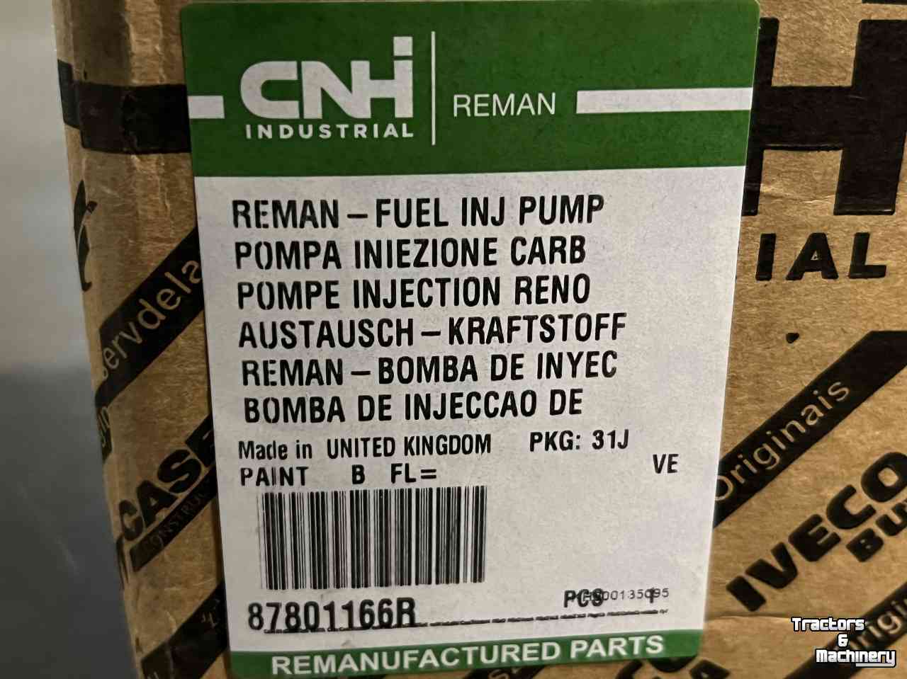 Schlepper / Traktor New Holland Brandstofpomp NEWH TB 120 Parts nr:87801166R