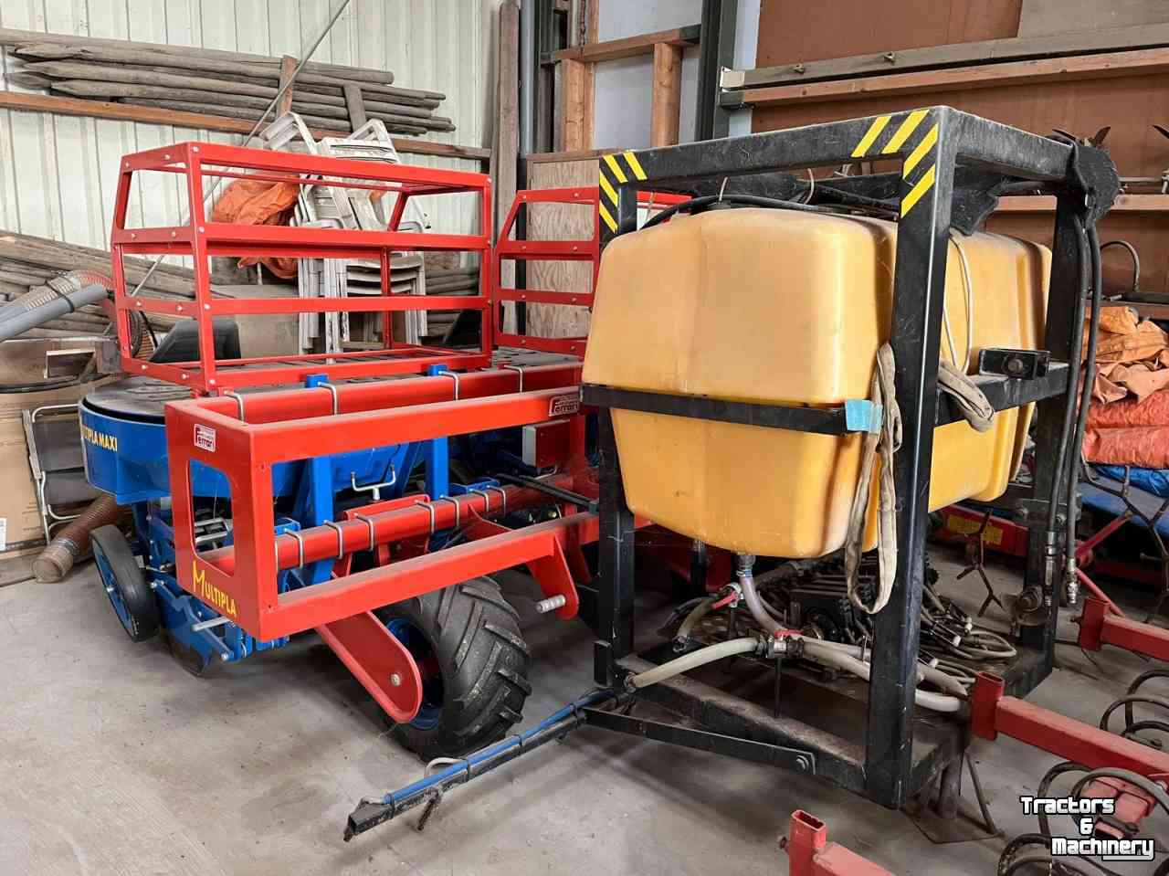 Pflanzmaschine Ferrari Multipla Maxi 4x75cm met plantspacing control